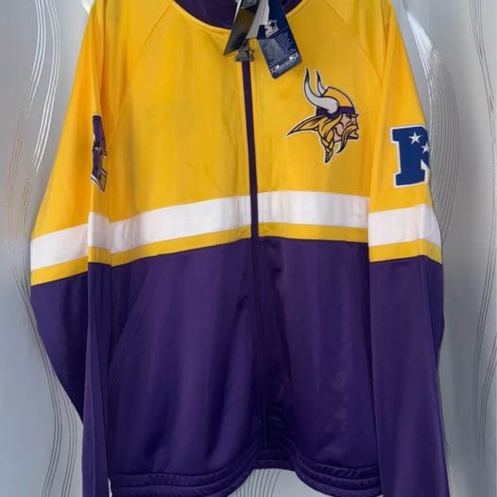 Starter Minnesota Vikings Track Jacket XL
